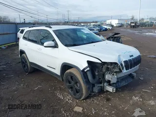 2020 Jeep Cherokee Altitude with VIN 1C4PJMLX0LD501883, listed as a IAAI auction lot 41141170 with 134,071 mi miles. Bid and sale history available at carsss.com. Image 1.