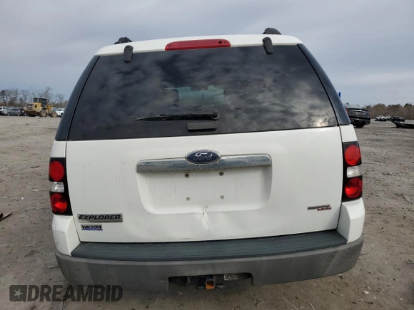 2006 Ford Explorer XLS with VIN 1FMEU62E46UB28972, listed as a Copart auction lot 43192195 with 227,573 mi miles and Salvage Title. Bid and sale history available at carsss.com. Image 6.