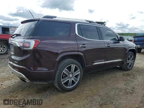 2017 GMC Acadia Denali с VIN 1GKKNXLS8HZ216674, выставлен на аукционе Copart как лот 58255025 с пробегом 119 466 миль миль и Списание • Salvage title. История ставок и продаж доступна на DreamBid. Изображение 3.