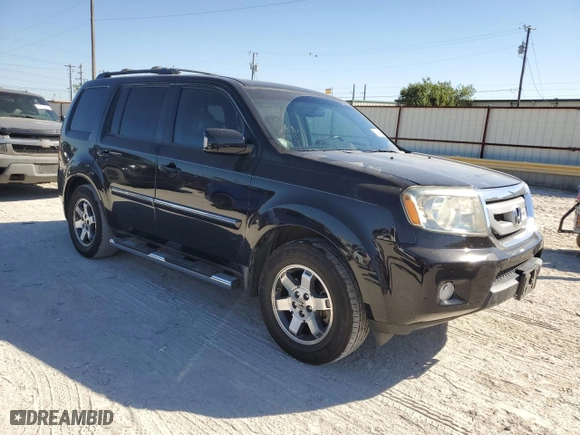 2009 Honda Pilot Touring with VIN 5FNYF38819B008152, listed as a Copart auction lot 72543924 with 245,522 mi miles and Salvage Title. Bid and sale history available at carsss.com. Image 4.
