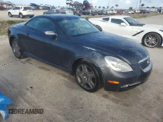 2008 Lexus SC 430 with VIN JTHFN45Y389018533, listed as a Copart auction lot 74909164 with Not provided miles and Non repairable. Bid and sale history available at DreamBid. Image 4.