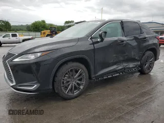 2021 Lexus RX 350 with VIN 2T2HZMDAXMC294713, listed as a Copart auction lot 55638385 with 42,411 mi miles and Salvage title. Bid and sale history available at DreamBid. Image 1.