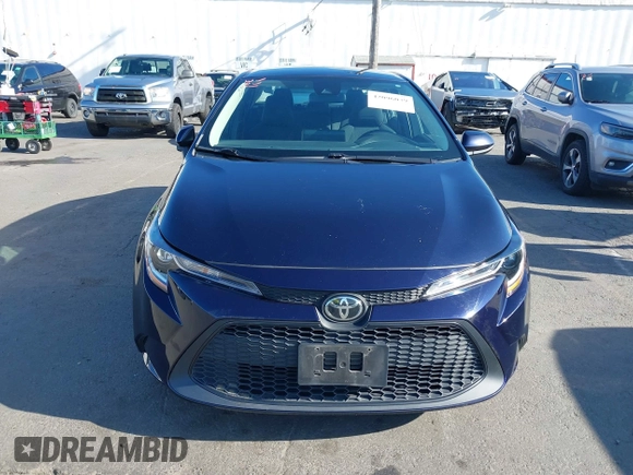 2021 Toyota Corolla LE with VIN 5YFEPMAE4MP210485, listed as a IAAI auction lot 42096039 with 50,398 mi miles. Bid and sale history available at carsss.com. Image 12.
