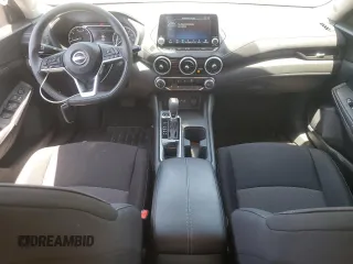2024 Nissan Sentra SV with VIN 3N1AB8CV7RY222657, listed as a Copart auction lot 58617775 with 9,826 mi miles and Salvage title. Bid and sale history available at DreamBid. Image 8.