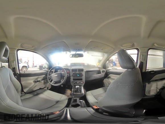 2007 Jeep Compass Sport with VIN 1J8FF47W17D188596, listed as a Copart auction lot 45799335 with 141,636 mi miles and Salvage Title. Bid and sale history available at carsss.com. Image 13.