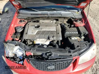 2005 Kia Spectra with VIN KNAFE161455146328, listed as a Copart auction lot 77605534 with 110,605 mi miles and Salvage Title. Bid and sale history available at carsss.com. Image 11.