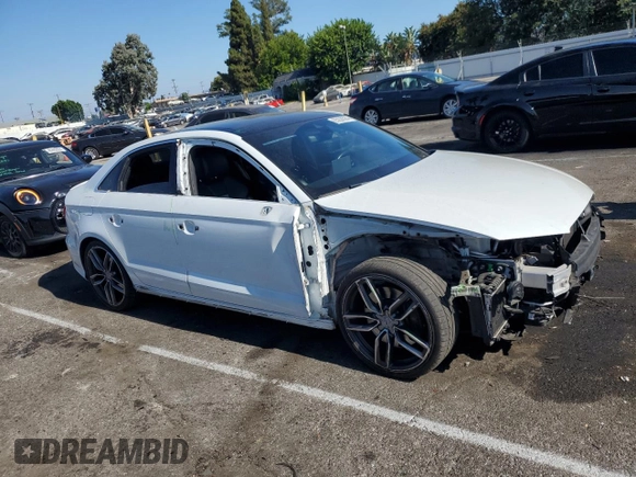 2016 Audi S3 z VIN WAUF1HFF6G1031577, wystawiony jako Copart lot #65208384 z przebiegiem 73 685 mil mil oraz Szkoda całkowita • Salvage title. Historia ofert i sprzedaży dostępna na DreamBid. Obrazek 4.