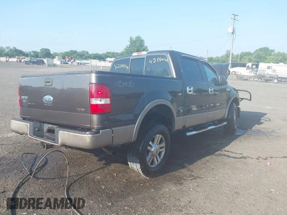 2006 Ford F-150 XLT with VIN 1FTPW14V36FB63577, listed as a IAAI auction lot 42564105 with 196,191 mi miles and . Bid and sale history available at DreamBid. Image 4.