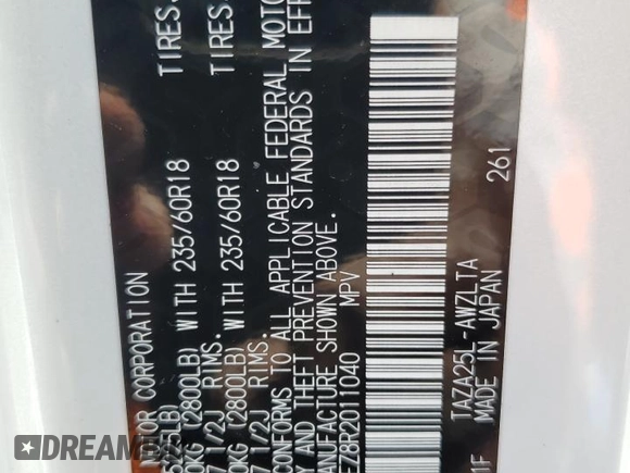 2024 Lexus NX 350 Premium z VIN JTJGGCEZ8R2011040, wystawiony jako Copart lot #51504025 z przebiegiem 15 757 mil mil oraz Nie do naprawy • Non repairable. Historia ofert i sprzedaży dostępna na DreamBid. Obrazek 13.