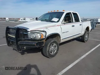 2008 Dodge Ram 2500 SLT with VIN 3D7KS28A18G185684, listed as a IAAI auction lot 41812497 with 262,690 mi miles. Bid and sale history available at carsss.com. Image 2.