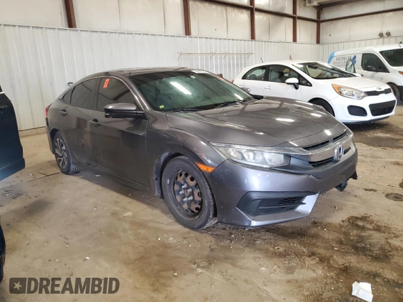2016 Honda Civic Sedan EX with VIN 19XFC2F71GE039702, listed as a Copart auction lot 50177245 with 229,162 mi miles and Salvage Title. Bid and sale history available at carsss.com. Image 4.