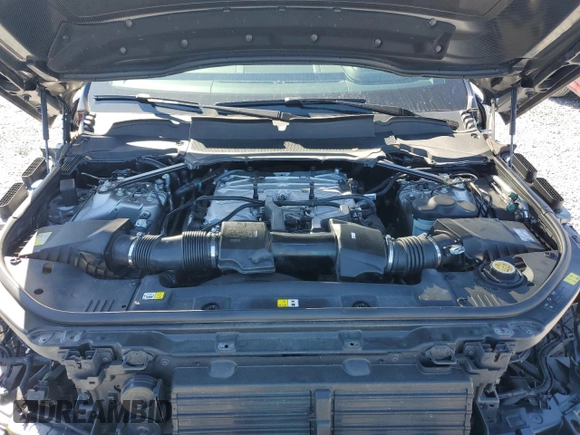 2021 Land Rover Range Rover Sport SVR with VIN SALWZ2RE3MA778876, listed as a Copart auction lot 47172425 with 33,128 mi miles and Salvage Title. Bid and sale history available at carsss.com. Image 12.