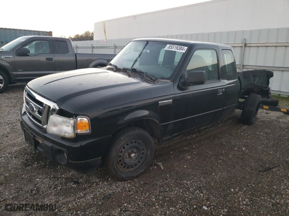 2010 Ford Ranger XLT with VIN 1FTLR4EE5APA27458, listed as a Copart auction lot 85519384 with 27,054 mi miles and Clean Title. Bid and sale history available at carsss.com. Image 1.