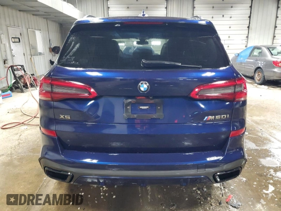 2020 BMW X5 M50i with VIN 5UXJU4C05LL227875, listed as a Copart auction lot 43477225 with 103,526 mi miles and Clean Title. Bid and sale history available at DreamBid. Image 6.