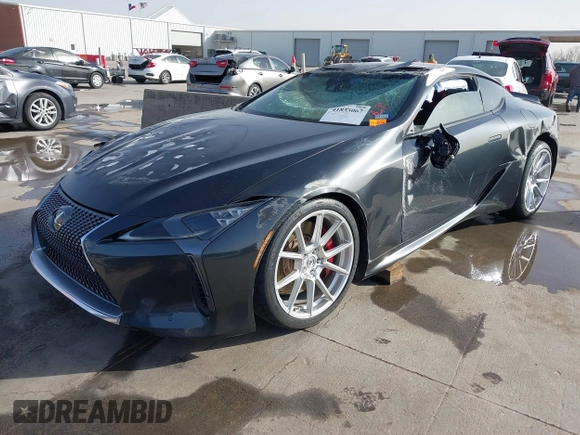 2018 Lexus LC 500h z VIN JTHHP5AY1JA005511, wystawiony jako IAAI lot #41833067 z przebiegiem 19 156 mil mil oraz . Historia ofert i sprzedaży dostępna na DreamBid. Obrazek 2.