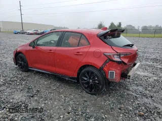 2021 Toyota Corolla Hatchback SE with VIN JTND4MBEXM3106543, listed as a Copart auction lot 70139804 with 69,709 mi miles and Salvage Title. Bid and sale history available at carsss.com. Image 2.