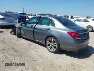 2017 Mercedes-Benz C 300 with VIN 55SWF4JB2HU218808, listed as a IAAI auction lot 42094419 with 75,780 mi miles and . Bid and sale history available at DreamBid. Image 3.