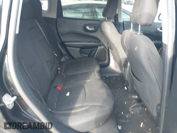 2018 Jeep Compass Sport with VIN 3C4NJCAB8JT136983, listed as a IAAI auction lot 41669070 with 131,983 mi miles. Bid and sale history available at carsss.com. Image 8.
