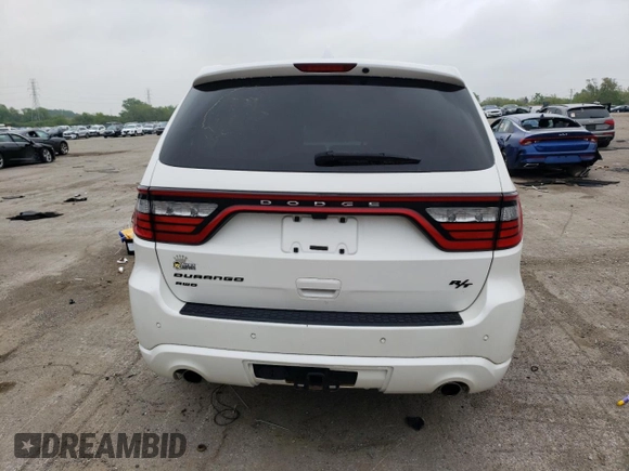 2017 Dodge Durango R/T with VIN 1C4SDJCT4HC725524, listed as a Copart auction lot 58898925 with 134,081 mi miles and Clean title. Bid and sale history available at DreamBid. Image 6.
