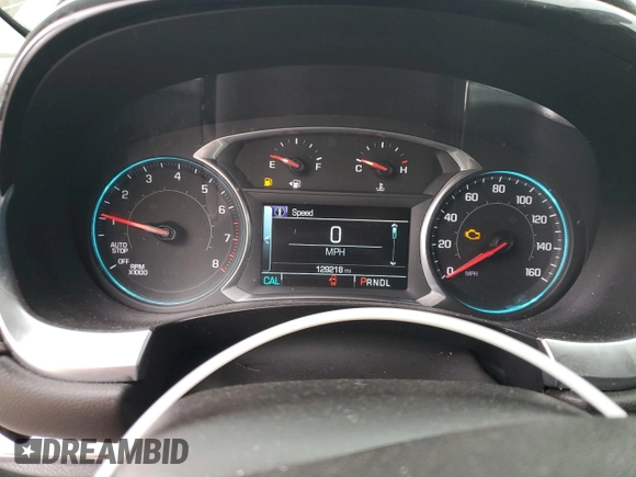 2018 Chevrolet Traverse LT Cloth with VIN 1GNERGKW8JJ271882, listed as a Copart auction lot 48311865 with 129,218 mi miles and Salvage title. Bid and sale history available at DreamBid. Image 9.