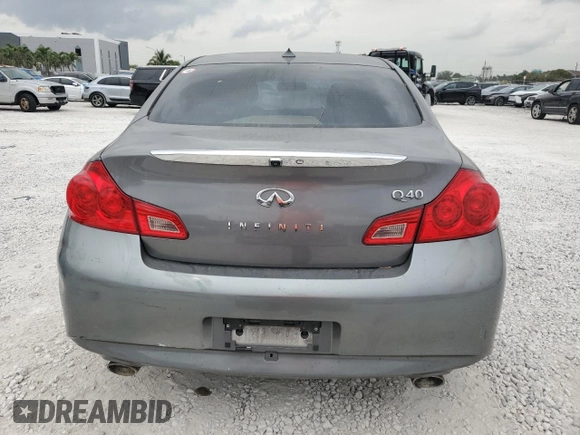 2015 Infiniti Q40 with VIN JN1CV6AP7FM500836, listed as a Copart auction lot 49897315 with 148,535 mi miles and Salvage Title. Bid and sale history available at DreamBid. Image 6.