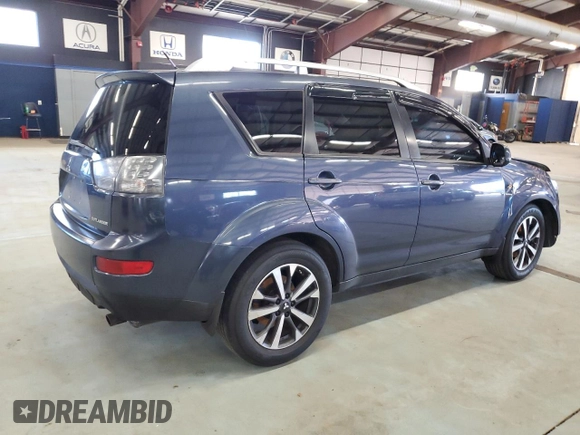 2007 Mitsubishi Outlander XLS with VIN JA4MT41X87Z019052, listed as a Copart auction lot 87622545 with 194,753 mi miles and Salvage Title. Bid and sale history available at carsss.com. Image 3.