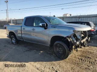 2024 Chevrolet Silverado 1500 LT with VIN 1GCRDDED2RZ194621, listed as a Copart auction lot 87325934 with Not Provided miles and Salvage Title. Bid and sale history available at DreamBid. Image 4.