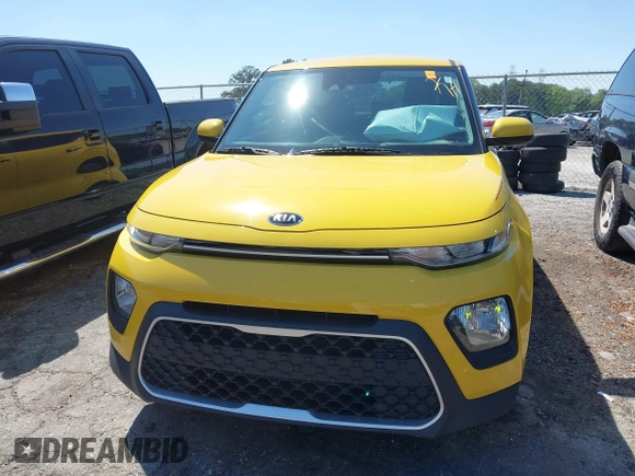 2020 Kia Soul LX with VIN KNDJ23AU6L7104148, listed as a IAAI auction lot 41988387 with 54,631 mi miles. Bid and sale history available at carsss.com. Image 12.
