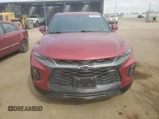 2020 Chevrolet Blazer RS z VIN 3GNKBKRS0LS571088, wystawiony jako Copart lot #54438135 z przebiegiem 28 124 mil mil oraz Szkoda całkowita • Salvage title. Historia ofert i sprzedaży dostępna na DreamBid. Obrazek 5.