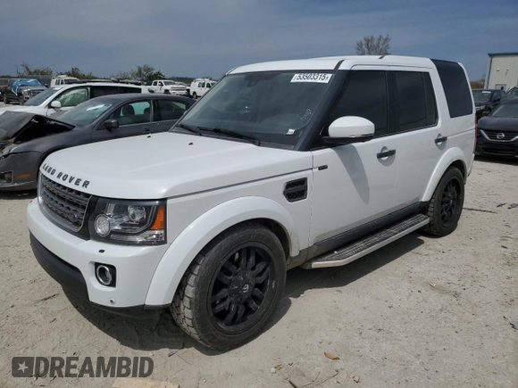 2016 Land Rover LR4 HSE with VIN SALAG2V60GA841547, listed as a Copart auction lot 53503315 with Not Provided miles and Clean Title. Bid and sale history available at DreamBid. Image 1.