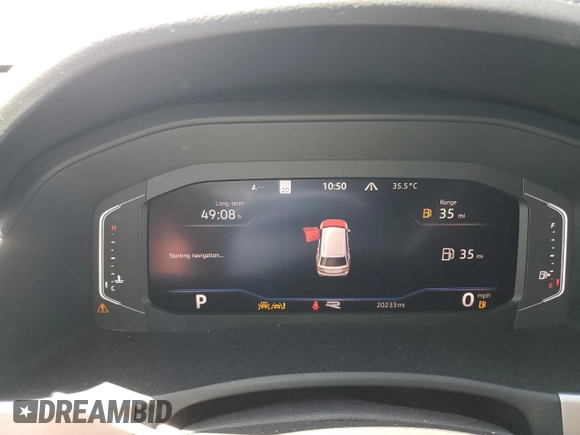 2023 Volkswagen Atlas SEL Premium R-Line z VIN 1V2FR2CA6PC528830, wystawiony jako Copart lot #61122035 z przebiegiem 20 233 mil mil oraz Szkoda całkowita • Salvage title. Historia ofert i sprzedaży dostępna na DreamBid. Obrazek 9.