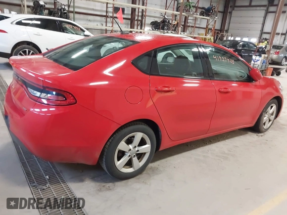 2016 Dodge Dart SXT with VIN 1C3CDFBB6GD616098, listed as a IAAI auction lot 41937405 with 132,420 mi miles and . Bid and sale history available at carsss.com. Image 4.