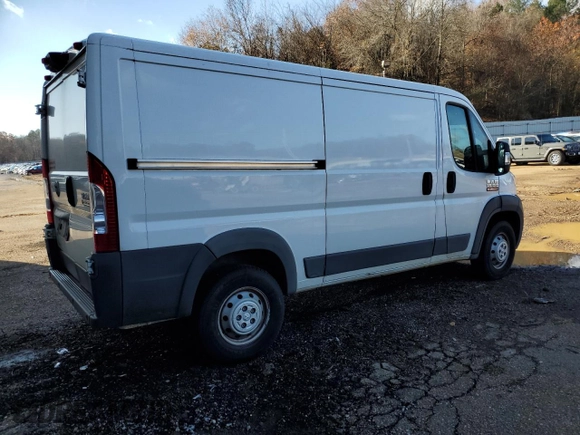 2018 Ram ProMaster Cargo with VIN 3C6TRVAG0JE154204, listed as a Copart auction lot 87976355 with 182,331 mi miles and Clean Title. Bid and sale history available at DreamBid. Image 3.