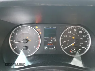 2024 Nissan Sentra S with VIN 3N1AB8BV1RY279812, listed as a Copart auction lot 50597575 with 18,585 mi miles and Salvage title. Bid and sale history available at DreamBid. Image 9.