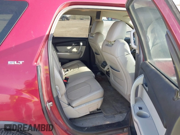 2008 GMC Acadia SLT2 with VIN 1GKEV33728J281407, listed as a IAAI auction lot 41902837 with 212,076 mi miles and . Bid and sale history available at DreamBid. Image 8.