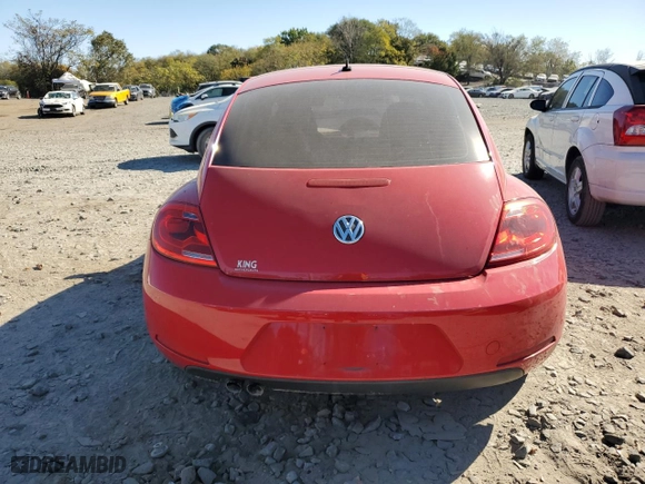 2012 Volkswagen Beetle 2.5L w/Sun PZEV with VIN 3VWJP7AT7CM619324, listed as a Copart auction lot 76794084 with 0 mi miles and Salvage Title. Bid and sale history available at carsss.com. Image 6.