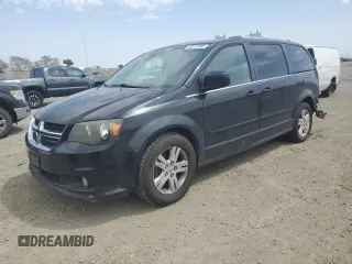 2013 Dodge Grand Caravan Crew with VIN 2C4RDGDG9DR741254, listed as a Copart auction lot 53121095 with 227,243 mi miles and Clean Title. Bid and sale history available at DreamBid. Image 1.