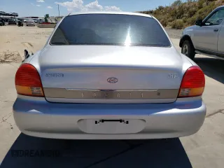 2001 Hyundai Sonata GLS with VIN KMHWF35V81A392523, listed as a Copart auction lot 74584334 with 174,597 mi miles and Salvage Title. Bid and sale history available at carsss.com. Image 6.