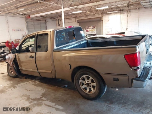 2004 Nissan Titan XE with VIN 1N6AA06A24N553627, listed as a IAAI auction lot 41427471 with 307,124 mi miles. Bid and sale history available at carsss.com. Image 15.
