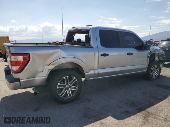 2021 Ford F-150 XL z VIN 1FTEW1EP0MFC50549, wystawiony jako Copart lot #60127565 z przebiegiem 92 078 mil mil oraz Szkoda całkowita • Salvage title. Historia ofert i sprzedaży dostępna na DreamBid. Obrazek 3.