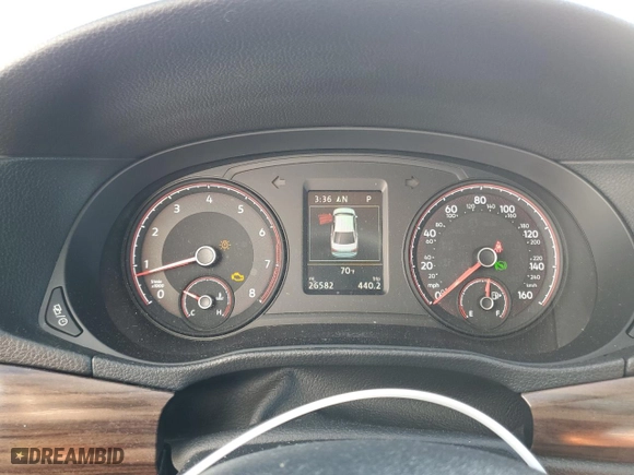 2022 Volkswagen Passat 2.0T Limited Edition with VIN 1VWBA7A32NC003962, listed as a Copart auction lot 78925814 with 26,582 mi miles and Salvage Title. Bid and sale history available at carsss.com. Image 9.