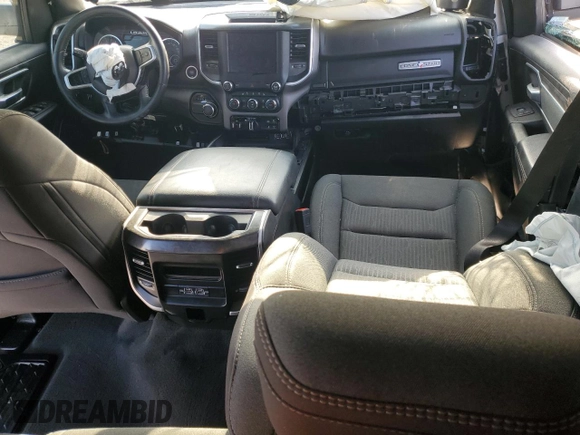 2022 Ram 1500 Lone Star with VIN 1C6RREFT9NN358517, listed as a Copart auction lot 55122125 with 60,587 mi miles and Salvage title. Bid and sale history available at DreamBid. Image 8.