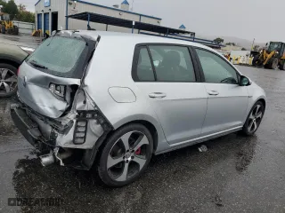 2016 Volkswagen Golf GTI S w/Performance Pkg with VIN 3VW447AU4GM013905, listed as a Copart auction lot 80263584 with 88,355 mi miles and Salvage Title. Bid and sale history available at carsss.com. Image 3.