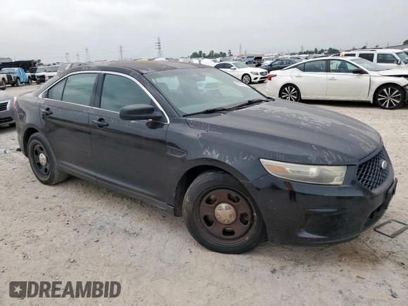 2014 Ford Police Interceptor with VIN 1FAHP2MK3EG122216, listed as a Copart auction lot 57577685 with 133,170 mi miles and Clean title. Bid and sale history available at DreamBid. Image 4.