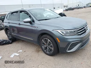 2024 Volkswagen Tiguan Wolfsburg Edition with VIN 3VV5B7AX6RM234966, listed as a IAAI auction lot 42780418 with 11,793 mi miles and . Bid and sale history available at DreamBid. Image 1.