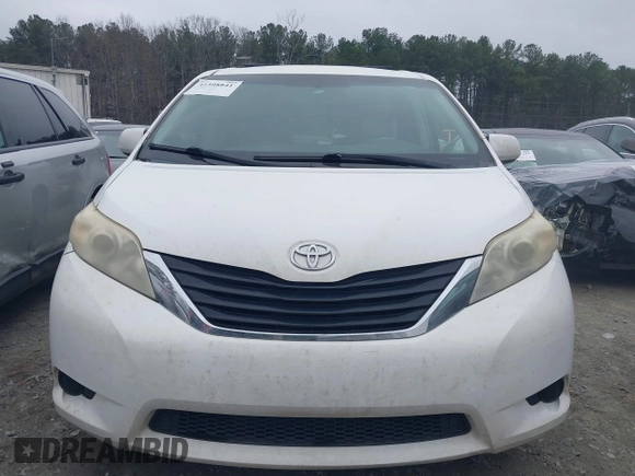 2011 Toyota Sienna LE AAS with VIN 5TDKK3DC8BS106821, listed as a IAAI auction lot 41508841 with 236,368 mi miles and . Bid and sale history available at DreamBid. Image 12.