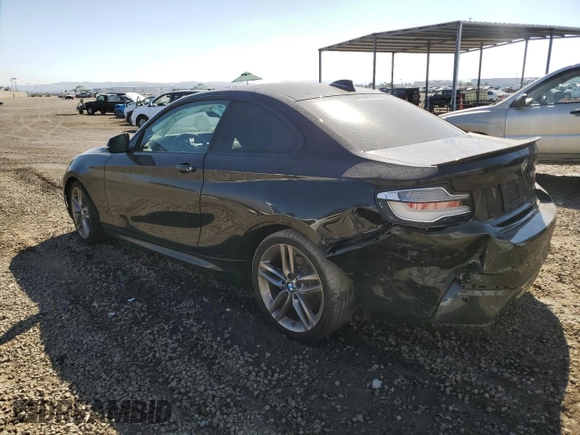 2018 BMW 2 Series 230i with VIN WBA2J1C55JVD09308, listed as a Copart auction lot 69822253 with 49,809 mi miles. Bid and sale history available at carsss.com. Image 2.