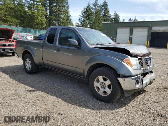 2005 Nissan Frontier SE with VIN 1N6AD06U55C440298, listed as a Copart auction lot 56540025 with 46,369 mi miles and Salvage title. Bid and sale history available at DreamBid. Image 4.