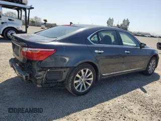 2010 Lexus LS 460 with VIN JTHBL5EF8A5094271, listed as a Copart auction lot 50662095 with 172,225 mi miles and Salvage Title. Bid and sale history available at DreamBid. Image 3.