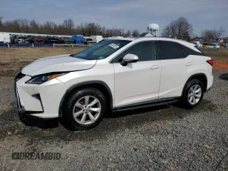 2017 Lexus RX with VIN 2T2BZMCAXHC061802, listed as a Copart auction lot 46859235 with 55,852 mi miles and Salvage Title. Bid and sale history available at carsss.com. Image 1.